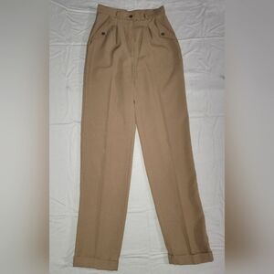 80's SirJe' Tan Slacks  Sz 10T  🇺🇸
